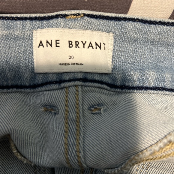 Lane Bryant Light Blue Flare Jeans - Picture 3 of 4